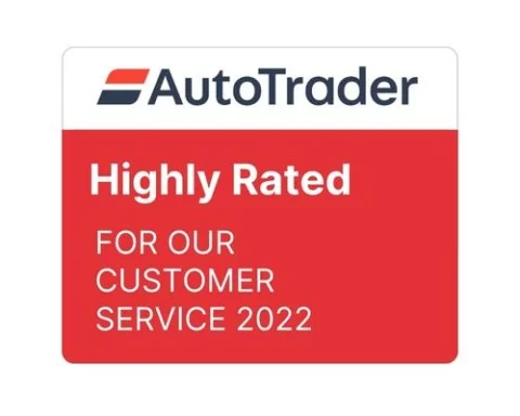 Autotrader Highly Rated For Customer Service Badge