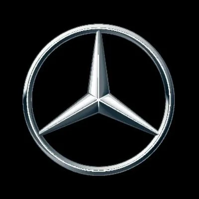 Black Mercedes-Benz Badge
